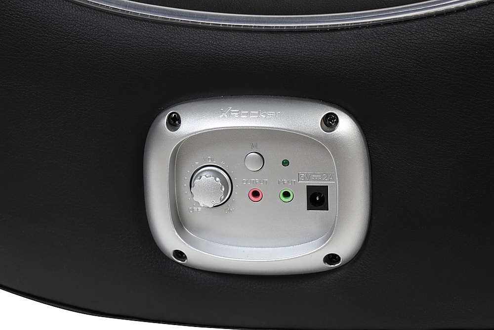 Alt View 13. X Rocker - Flash LED Audio Floor Rocker, Red/Black/LED - Red.