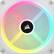 Alt View 11. CORSAIR - iCUE LINK QX140 RGB 140mm PWM Fans Starter Kit - White - White.