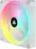 Alt View 16. CORSAIR - iCUE LINK QX140 RGB 140mm PWM Fans Starter Kit - White - White.
