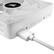 Alt View 22. CORSAIR - iCUE LINK QX140 RGB 140mm PWM Fans Starter Kit - White - White.