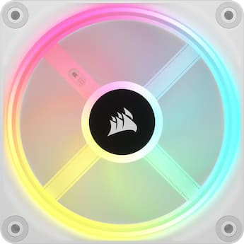 CORSAIR iCUE LINK QX120 RGB 120mm PWM Computer Case Fan with iCUE CORSAIR iCUE LINK QX120 RGB 120mm PWM Computer Case Fan with iCUE