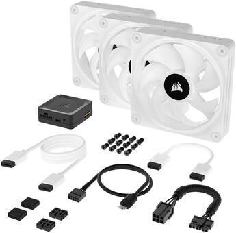 CORSAIR iCUE LINK QX120 RGB 120mm PWM Computer Case Fan with iCUE CORSAIR iCUE LINK QX120 RGB 120mm PWM Computer Case Fan with iCUE