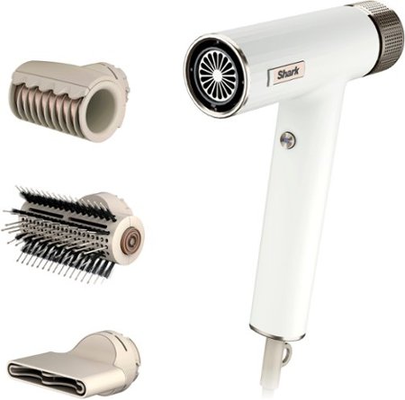 Shark - SpeedStyle RapidGloss Finisher and High-Velocity Dryer for Straight and Wavy Hair - Silk