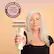 The image features a woman with gray hair holding a hair dryer, which is a product from the brand RapidGloss. The hair dryer is designed to minimize frizz and provide a smooth finish, as indicated by the "Styles Finisher without the frizz" slogan. The product is based on Coanda Technology, which ensures air-drying efficiency. The image also includes a tagline that says "1H RapidGloss Styles Finisher without the frizz with Coanda Technology."