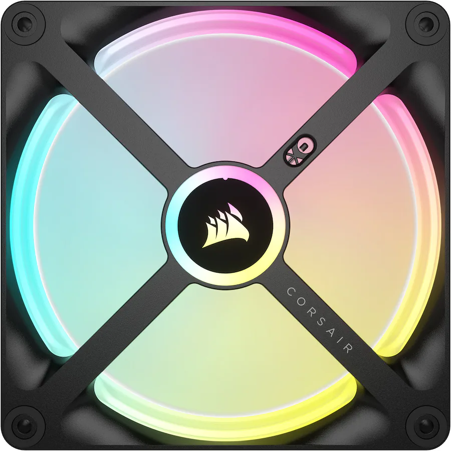 CORSAIR iCUE LINK QX140 RGB 140mm PWM Computer Case Fan with iCUE LINK ...