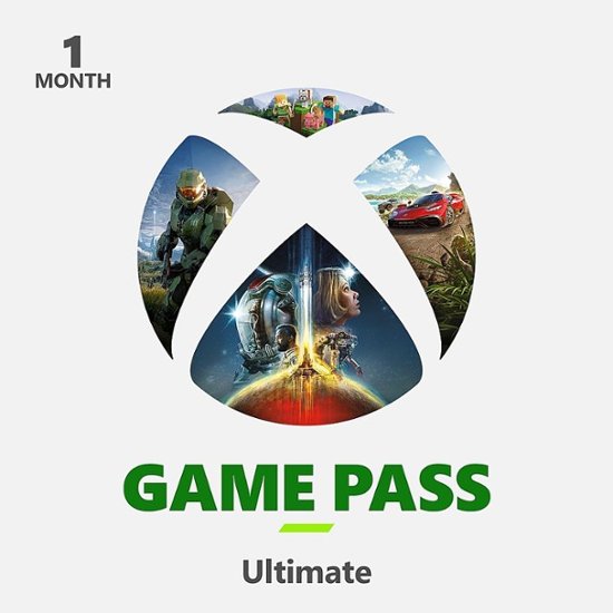 Microsoft Xbox Game Pass Ultimate 1 Month Membership Activation Required  [Digital] UGP-00034-TV - Best Buy