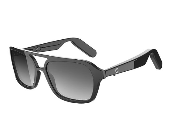 Front. Lucyd - Lyte Voyager Aviator Wireless Connectivity Audio Sunglasses - Voyager.