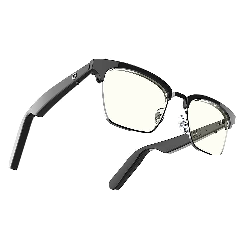 Alt View 14. Lucyd - Lyte Earthbound Clubmaster Wireless Connectivity Audio Blue Light Glasses - Earthbound.