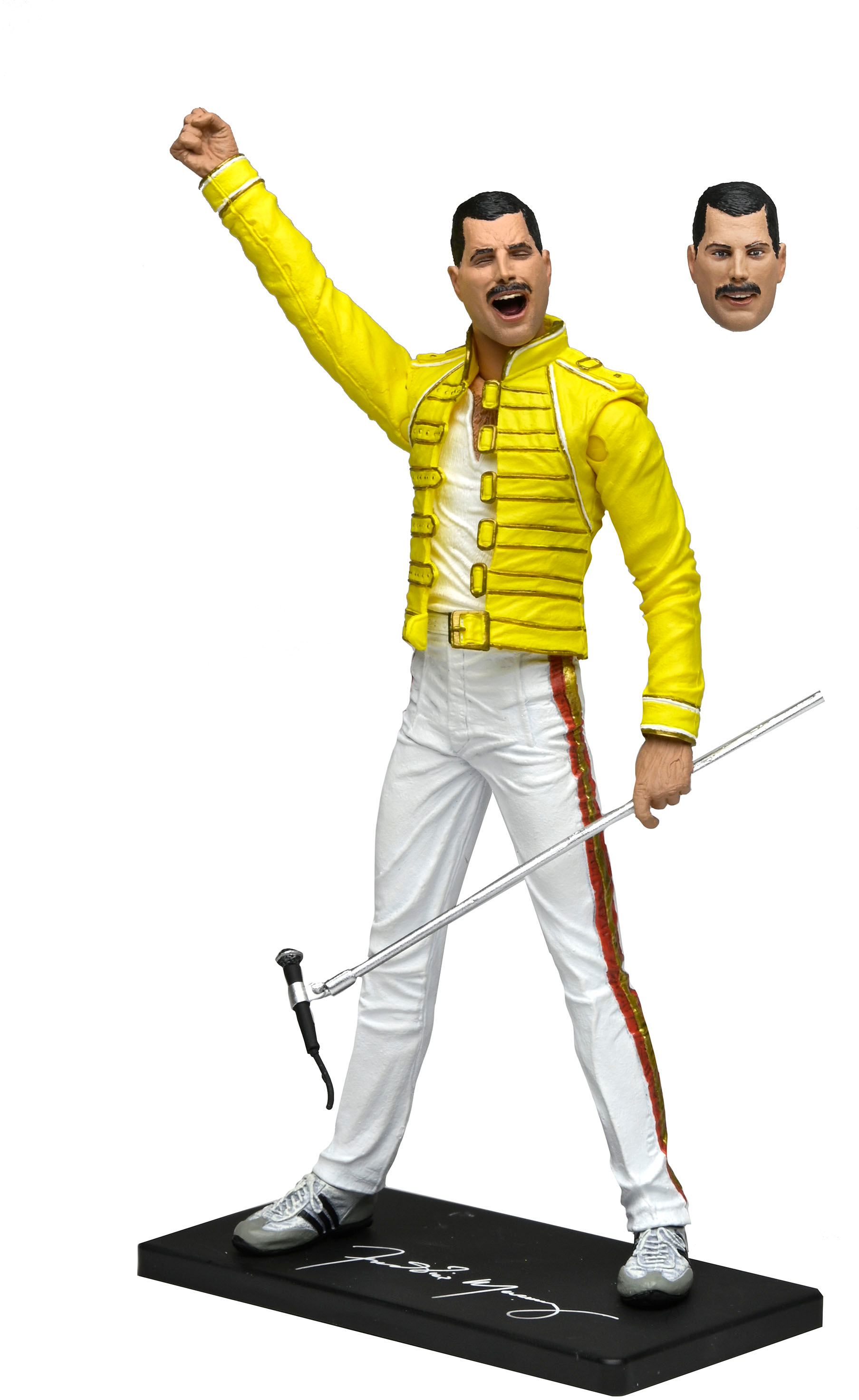 NECA Freddie Mercury 7 Scale Action Figure Yellow Jacket 42066 - Best Buy