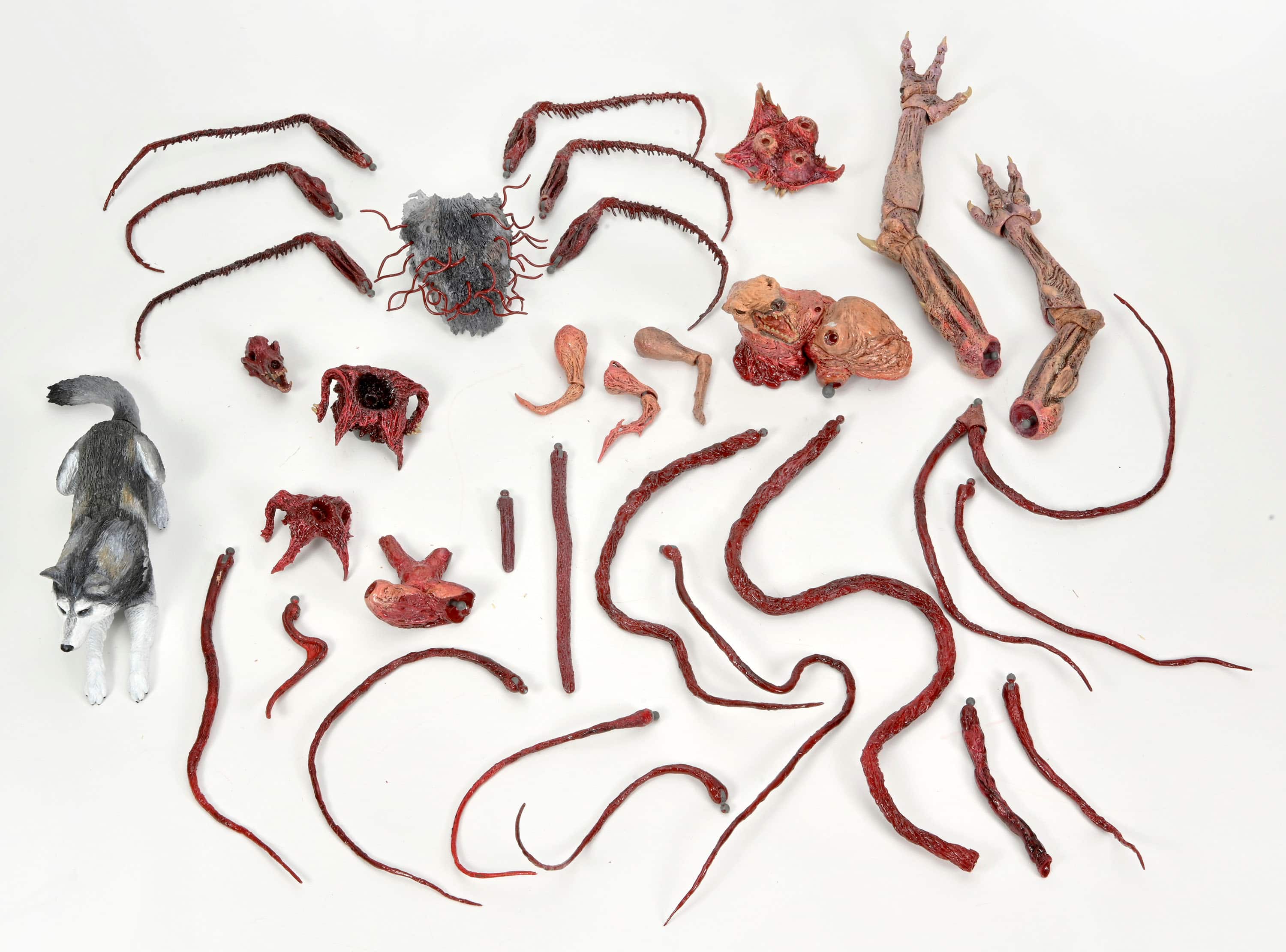 Alt View 17. NECA - The Thing - 7" Scale Action Figure – Deluxe Ultimate Dog Creature.