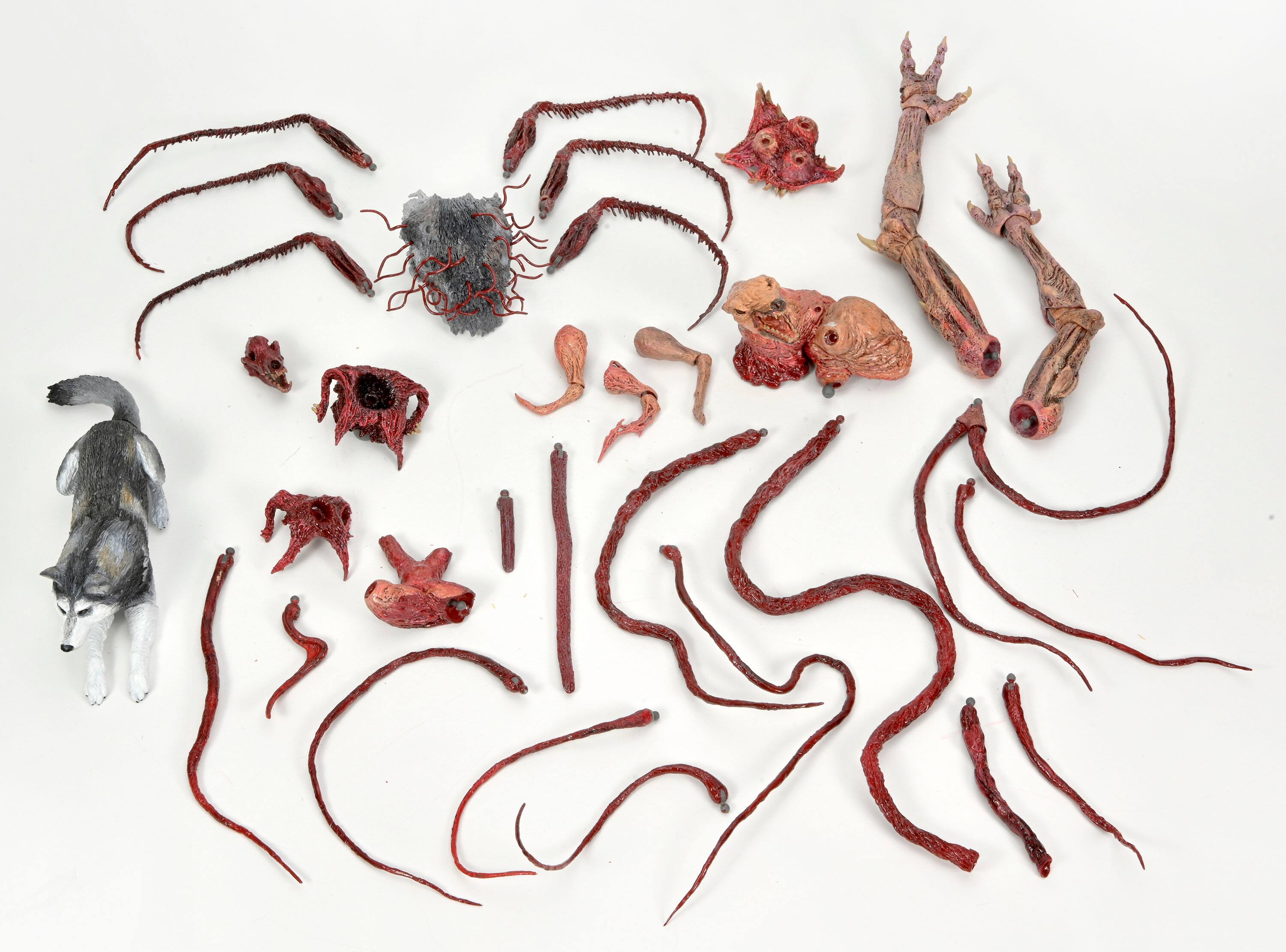 Alt View 17. NECA - The Thing - 7" Scale Action Figure – Deluxe Ultimate Dog Creature.