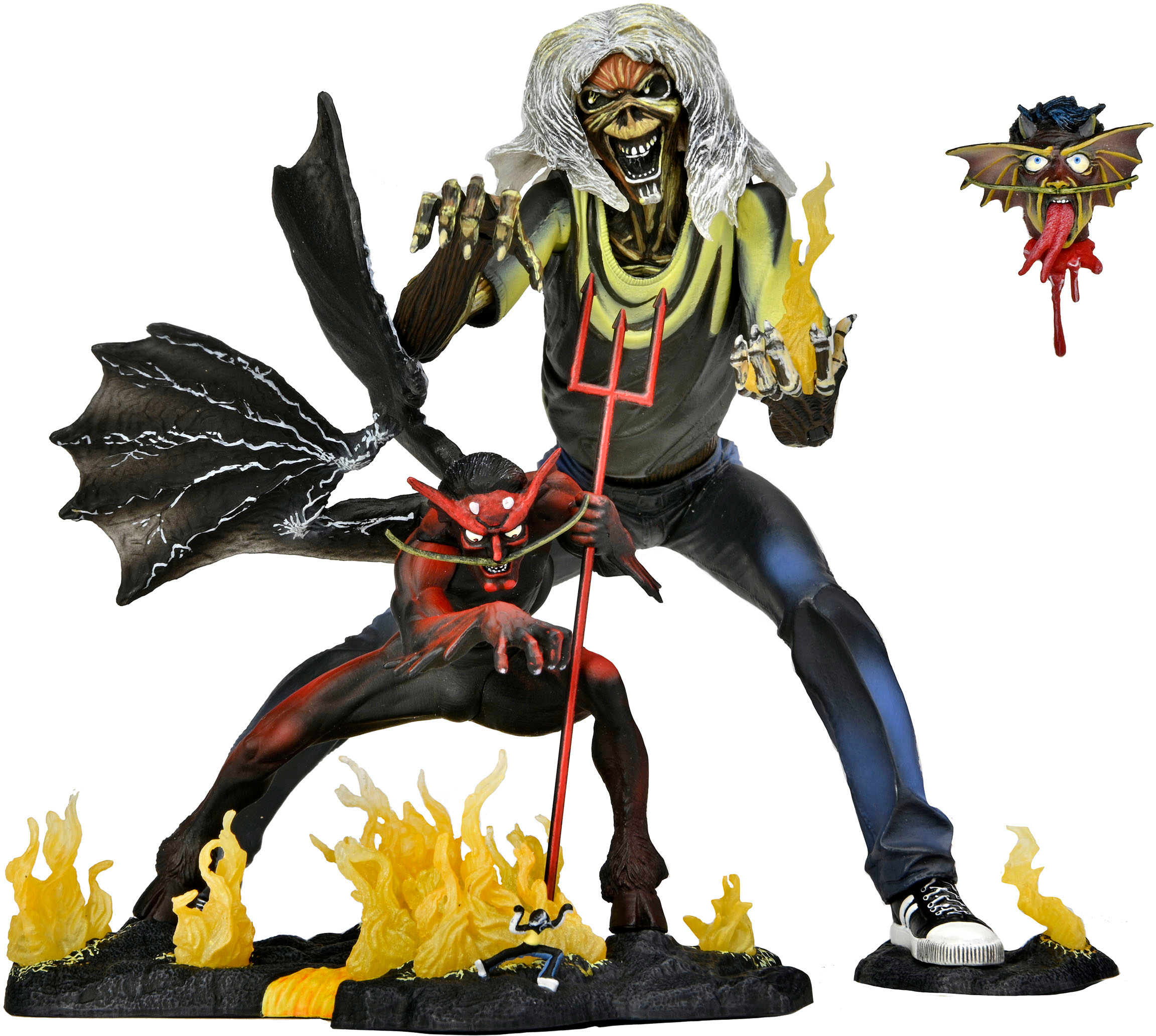 NECA Iron Maiden 7 Scale Action Figure Set – Ultimate Number of the Beast  (40th Anniversary) 33690 - Best Buy