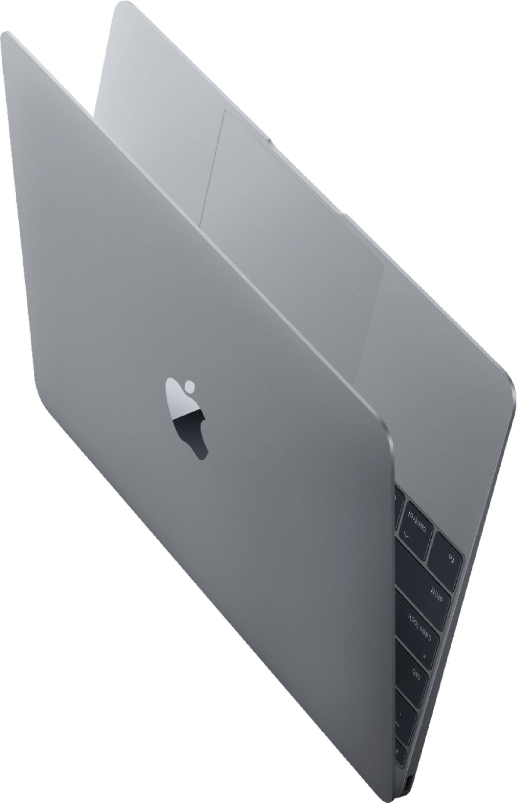 Alt View 11. Apple - Refurbished MacBook® - 12" Display - Intel Core M3 - 8GB Memory - 256GB Flash Storage - Space Gray.