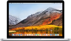Apple - Geek Squad Certified Refurbished MacBook Pro with Retina display - 13.3" Display - 8GB Memory - 128GB Flash Storage - Silver - Front_Zoom