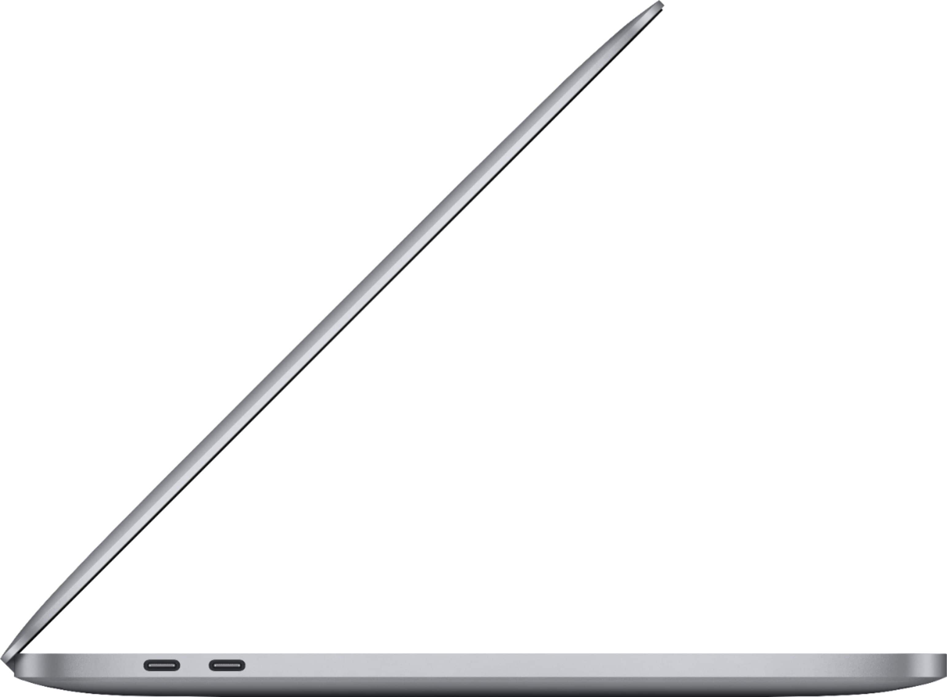 Alt View 13. Apple - Geek Squad Certified Refurbished MacBook Pro 13.3" Laptop - Apple M1 chip - 8GB Memory - 256GB SSD - Space Gray.