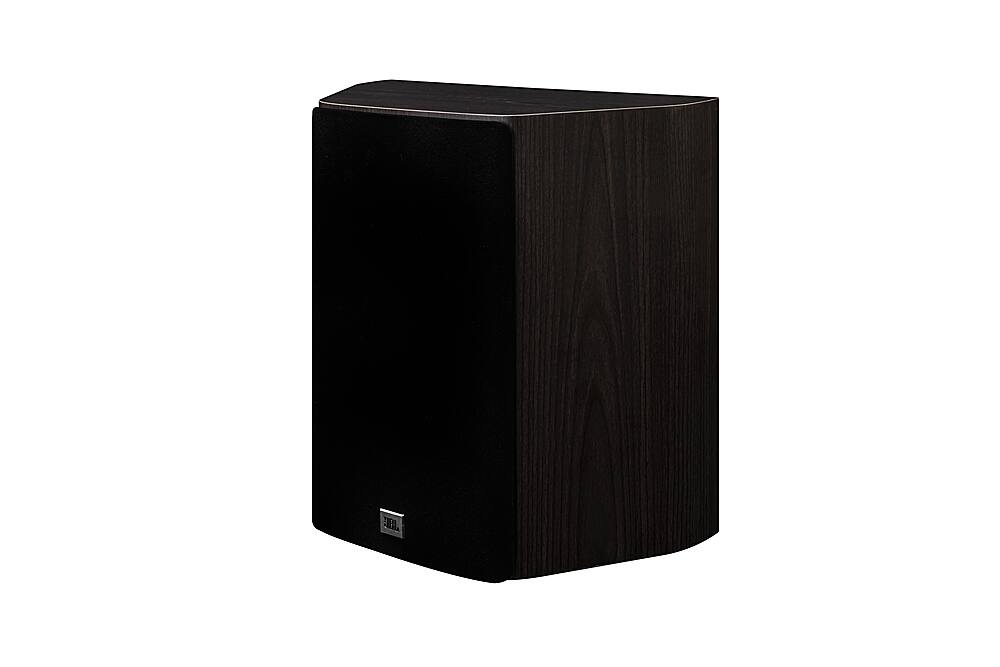 Back. JBL - Studio 610  5.25" 2-Way Compression Driver On Wall Loud Speaker (Pair) - Dark Wood.