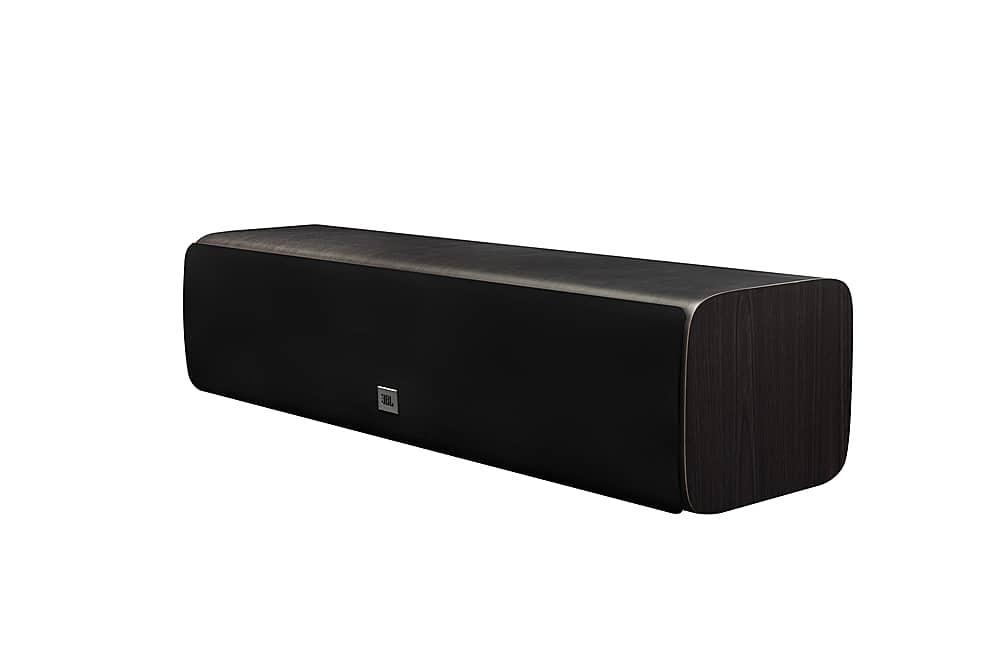 Back View: JBL - Studio 665C Quad 5.25" 2.5-Way Compression Driver Center Channel Loud Speaker (Each) - Dark Wood