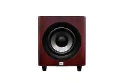JBL - Studio 650P 10" 500W Subwoofer - Wood - Front_Zoom