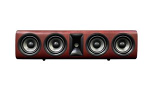 JBL - Studio 665C Quad 5.25" 2.5-Way Compression Driver Center Channel Loud Speaker (Each) - Wood - Front_Zoom