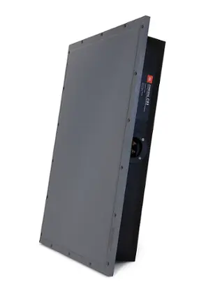 Front. JBL - Conceal C83 8-inch (200mm) 3-element Invisible Loudspeaker - Gray.