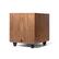 Angle. JBL - L10cs 10" 250W Powered Subwoofer - Walnut.