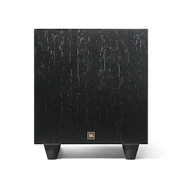 JBL - L10cs 10" 250W Powered Subwoofer - Black Walnut
