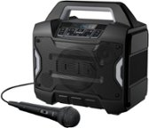 ION Audio Uber Wireless Black Bluetooth with Boom Portable All-Weather Speaker LED - Buy Lights UBERBOOMXUS 40W Built-In Microphone and Best Multi-Colored