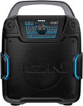 Front. ION Audio - Sport 320° 200W Portable Bluetooth Battery Powered All-Weather Speaker with Premium 5-Speaker 320˚ Sound - Black.