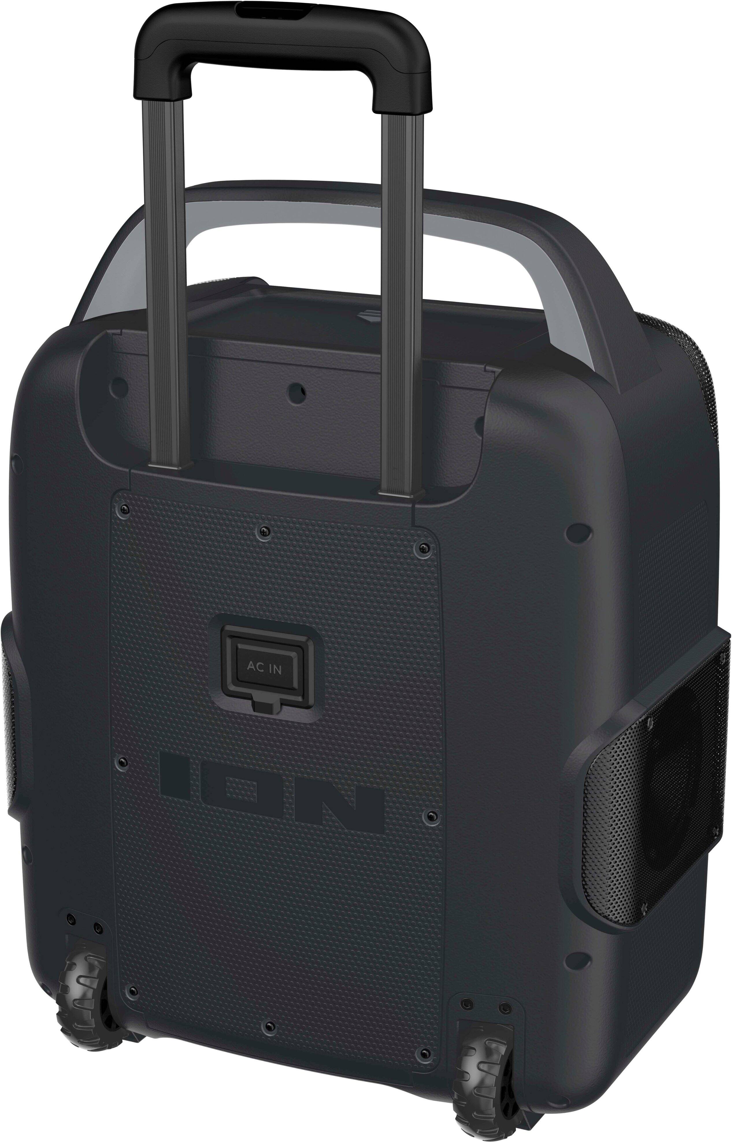 Left. ION Audio - Sport 320° 200W Portable Bluetooth Battery Powered All-Weather Speaker with Premium 5-Speaker 320˚ Sound - Black.