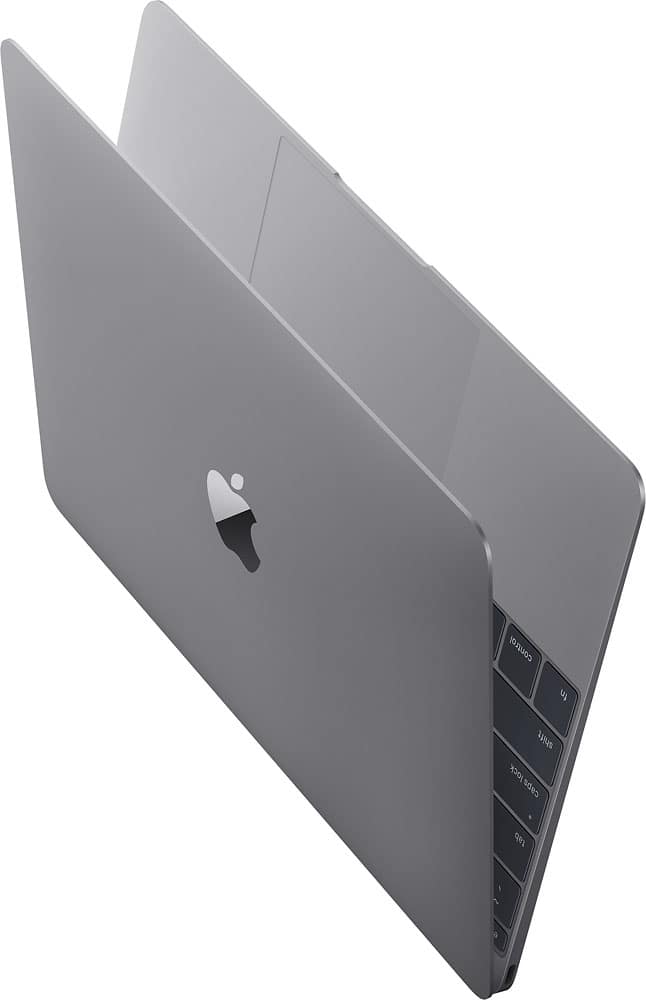 Alt View 12. Apple - Geek Squad Certified Refurbished Macbook® - 12" Display - Intel Core M5 - 8GB Memory - 512GB Flash Storage - Space Gray.