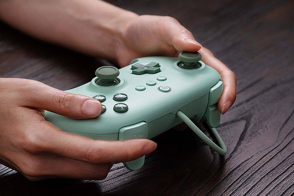Alt View 15. 8BitDo - Ultimate C Wired Controller - Field Green.