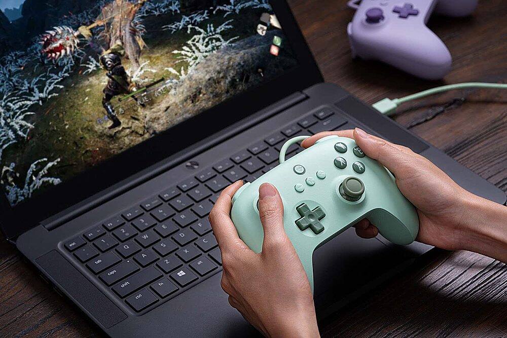 Alt View 13. 8BitDo - Ultimate C Wired Controller - Field Green.