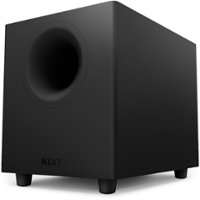 NZXT - Relay 140W Gaming Subwoofer - Black - Front_Zoom