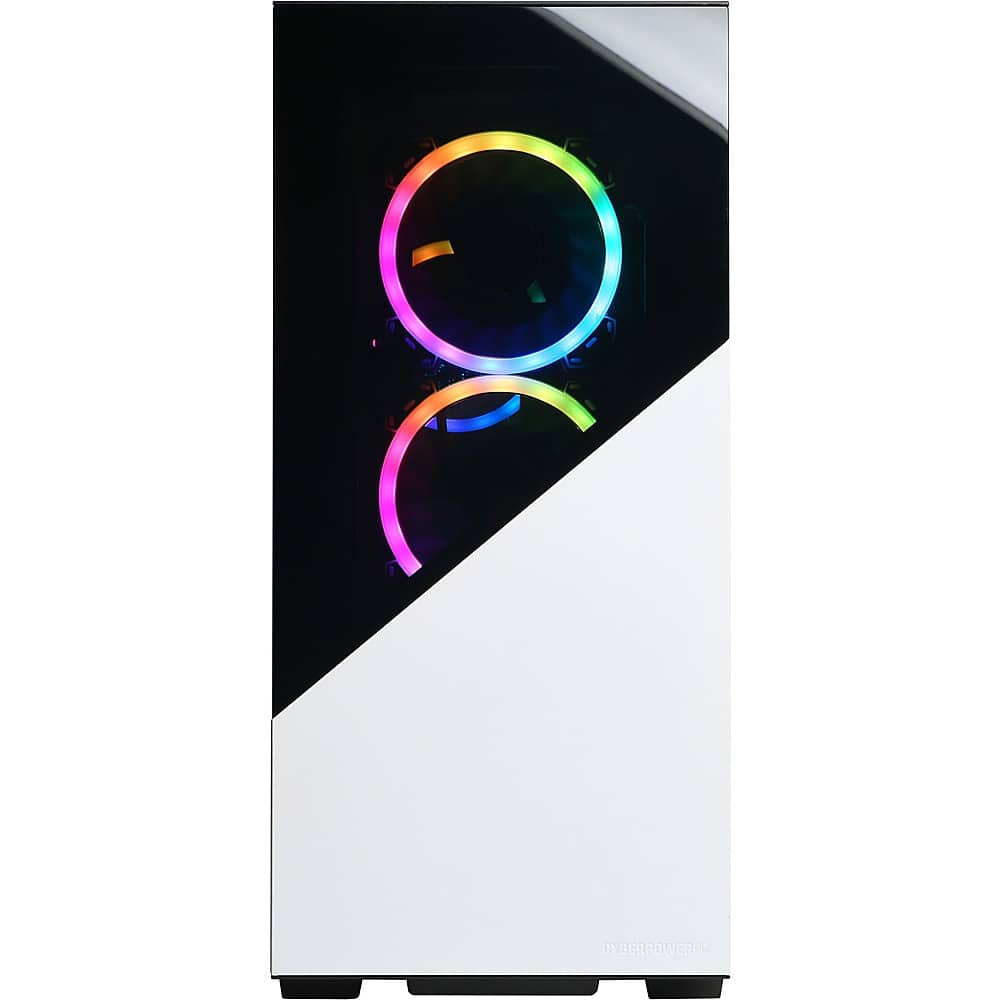 Alt View 11. CyberPowerPC - Gamer Master Gaming Desktop - AMD Ryzen 7 7700 - 16GB Memory - NVIDIA GeForce RTX 4060 - 2TB SSD - White.