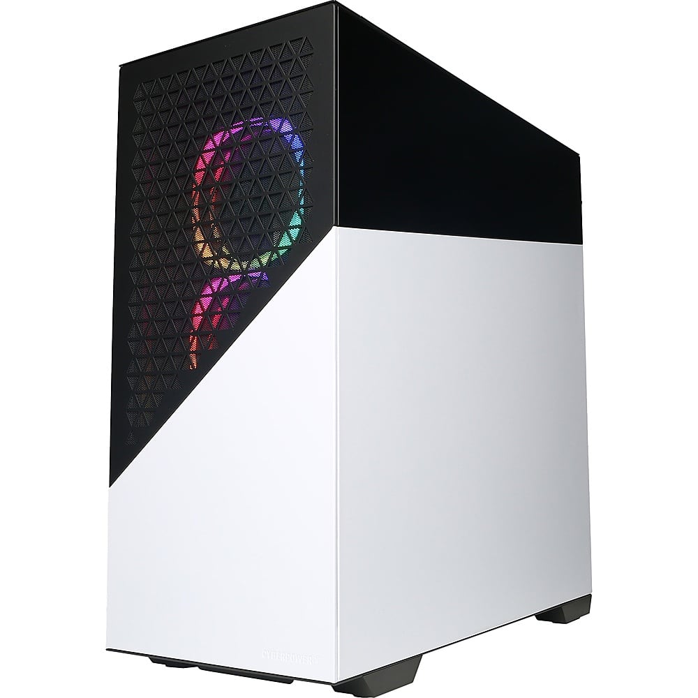 Alt View 14. CyberPowerPC - Gamer Master Gaming Desktop - AMD Ryzen 7 7700 - 16GB Memory - NVIDIA GeForce RTX 4060 - 2TB SSD - White.