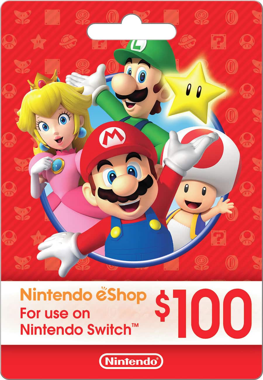 Nintendo eShop $100 Gift card Nintendo eShop 100 Best Buy