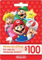 Nintendo - eShop $100 Gift card - Front_Zoom