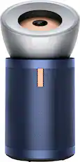 Front. Dyson - Dyson Purifier Big + Quiet Formaldehyde BP03 - Bright Nickel/Prussian Blue.