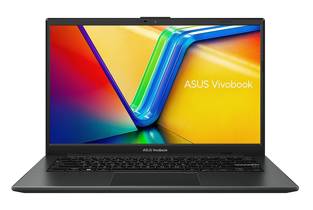 Asus - VivoBook Go 14 FHD Laptop - AMD Ryzen 3 7320U Up to 4.1GHz with 8GB Memory - 256GB SSD - Mixed Black