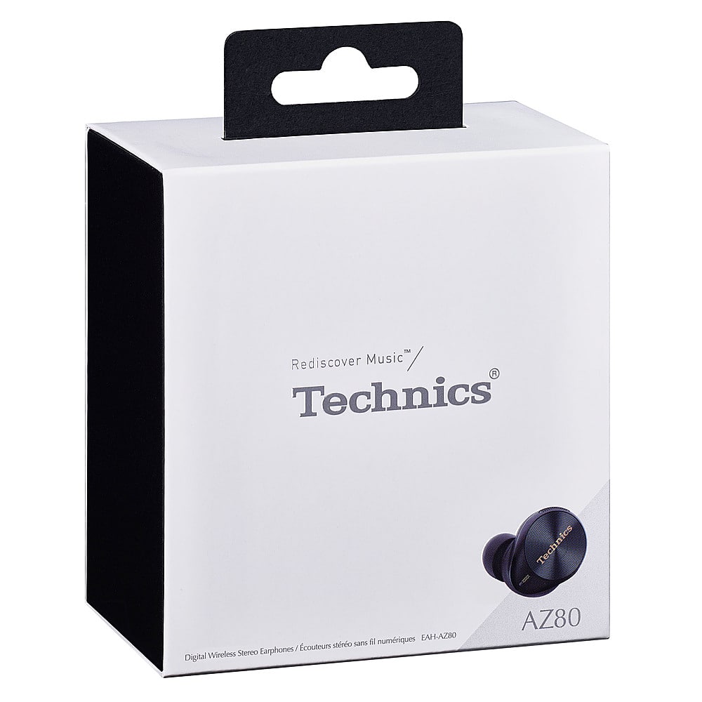 Alt View 18. Technics - Premium HiFi True Wireless Earbuds with Noise Cancelling, 3 Device Multipoint Connectivity, Wireless Charging - Black.