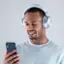 Alt View 11. Technics - Wireless Noise Cancelling Over-Ear Headphones with 2 Device Multipoint Connectivity - Silver.