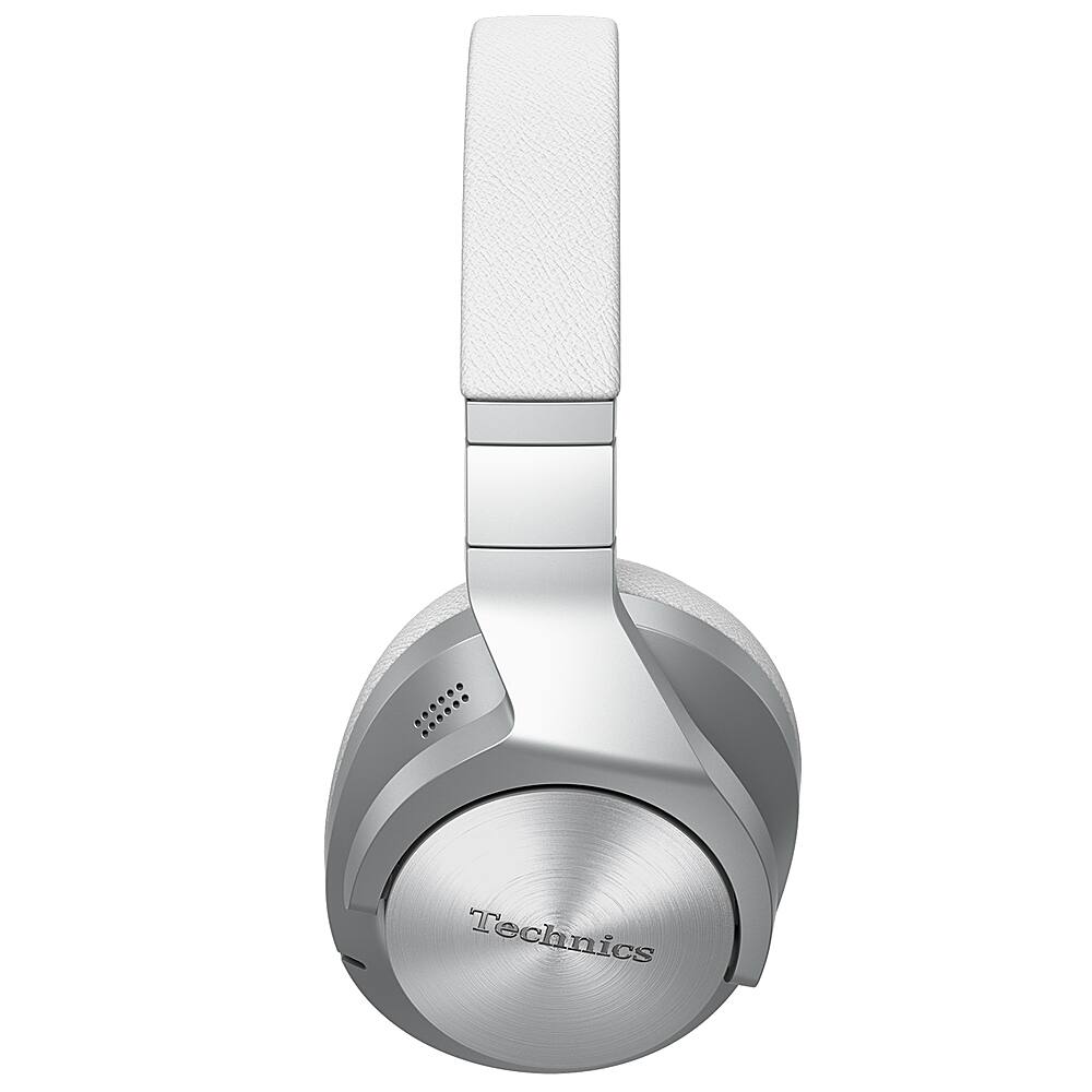 Alt View 16. Technics - Wireless Noise Cancelling Over-Ear Headphones with 2 Device Multipoint Connectivity - Silver.