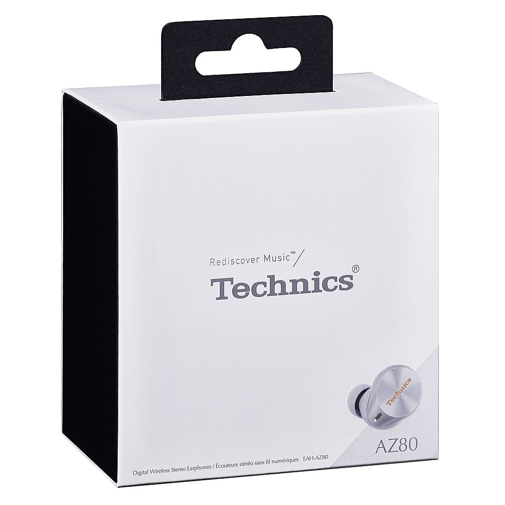 Alt View 19. Technics - Premium HiFi True Wireless Earbuds with Noise Cancelling, 3 Device Multipoint Connectivity, Wireless Charging - Silver.
