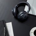 Alt View Zoom 13. Technics - Wireless Noise Cancelling Over-Ear Headphones with 2 Device Multipoint Connectivity - Black.