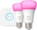 Angle Zoom. Philips - Hue A19 Bluetooth 60W Smart LED Starter Kit - White and Color Ambiance.