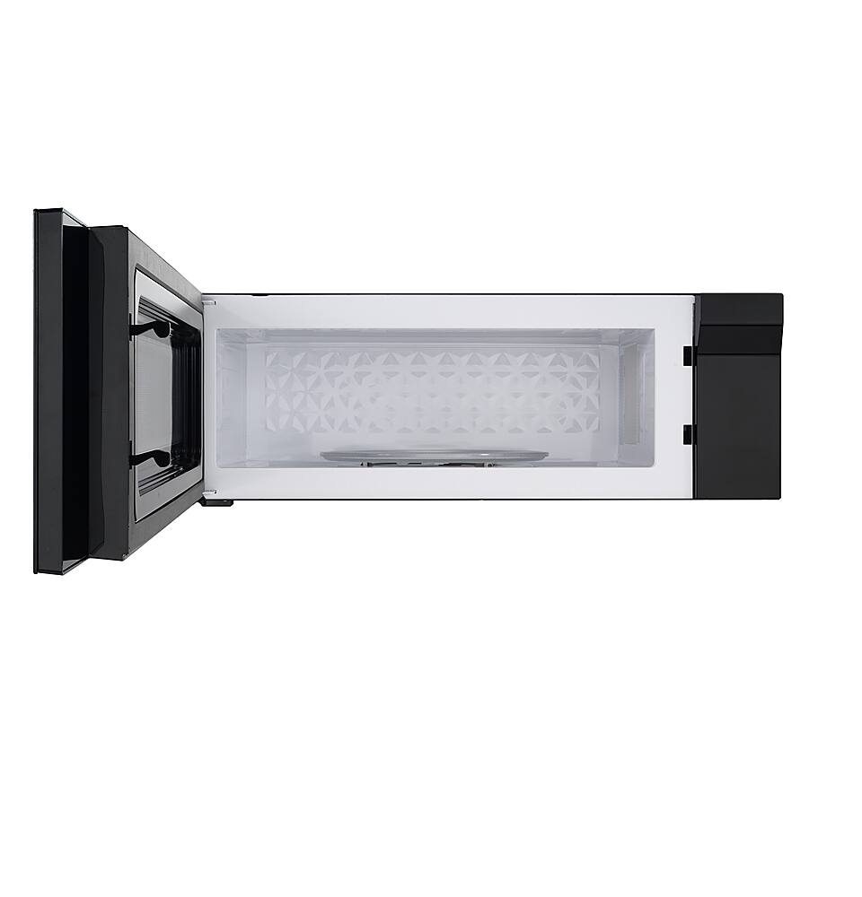 Alt View 12. GE - 1.2 Cu. Ft. Over-The-Range Microwave with Sensor Cooking and - Stainless Steel.