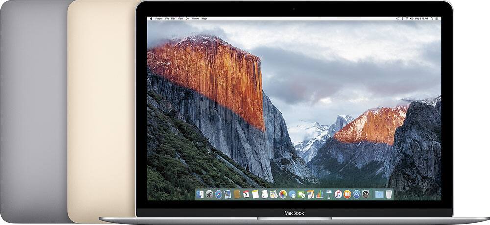 Alt View 10. Apple - Geek Squad Certified Refurbished MacBook® - 12" Display - Intel Core M - 8GB Memory - 256GB Flash Storage - Gold.