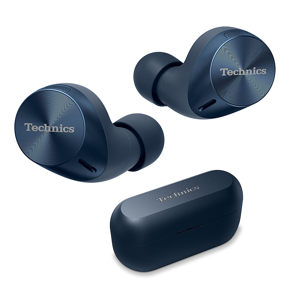 opstelling bibliothecaris Scharnier Technics HiFi True Wireless Earbuds with Noise Cancelling and 3 Device  Multipoint Connectivity with Wireless Charging Midnight Blue EAH-AZ60M2-A -  Best Buy