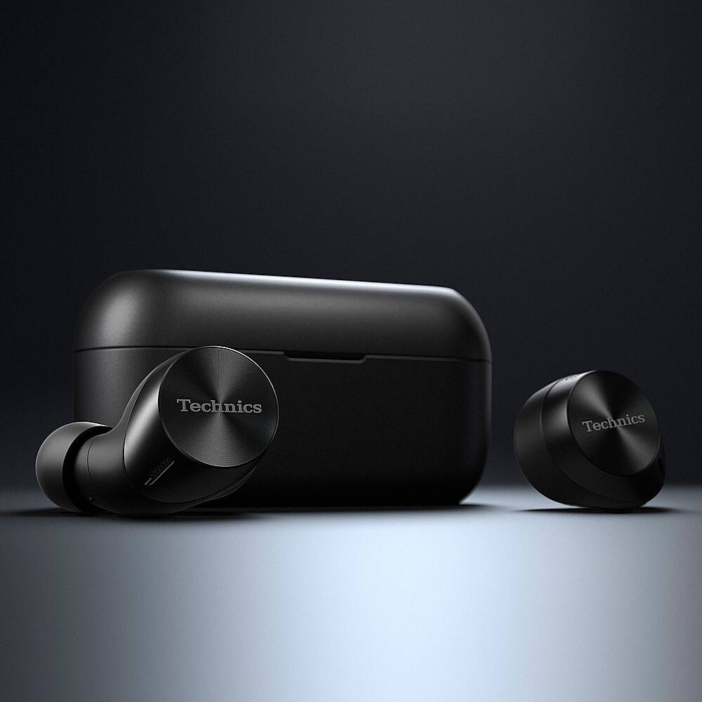 Best Buy: Technics HiFi True Wireless Earbuds with Noise Cancelling and 3  Device Multipoint Connectivity with Wireless Charging Black EAH-AZ60M2-K