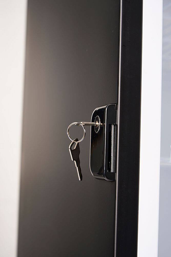 Alt View 5. Premium Levella - 10.0 Cu. Ft. Single Door Display Refrigerator - Black.